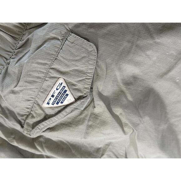 Columbia PFG Men's Light Khaki Convertible Cargo Pants Multiple Pockets Size 3XL - Picture 9 of 9